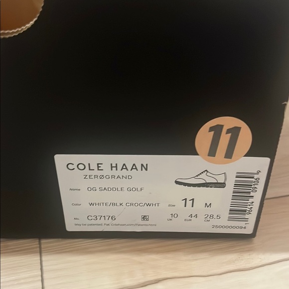 Cole Haan Men's OG Saddle Golf Shoes Size 11 - Picture 2 of 7